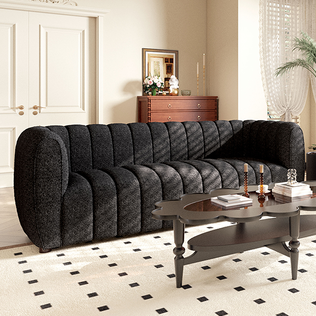 AVERSA Sofa, Black - Premium Sofa from FOA East - Just $1148.55! Shop now at Furniture Wholesale Plus  We are the best furniture store in Nashville, Hendersonville, Goodlettsville, Madison, Antioch, Mount Juliet, Lebanon, Gallatin, Springfield, Murfreesboro, Franklin, Brentwood