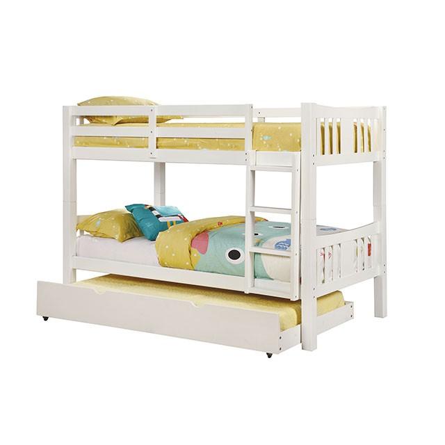 CAMERON Twin/Twin Bunk Bed - Premium Bunk Bed from FOA East - Just $505.05! Shop now at Furniture Wholesale Plus  We are the best furniture store in Nashville, Hendersonville, Goodlettsville, Madison, Antioch, Mount Juliet, Lebanon, Gallatin, Springfield, Murfreesboro, Franklin, Brentwood