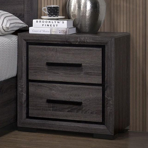 Conwy Gray Night Stand - Premium Nightstand from FOA East - Just $195! Shop now at Furniture Wholesale Plus  We are the best furniture store in Nashville, Hendersonville, Goodlettsville, Madison, Antioch, Mount Juliet, Lebanon, Gallatin, Springfield, Murfreesboro, Franklin, Brentwood