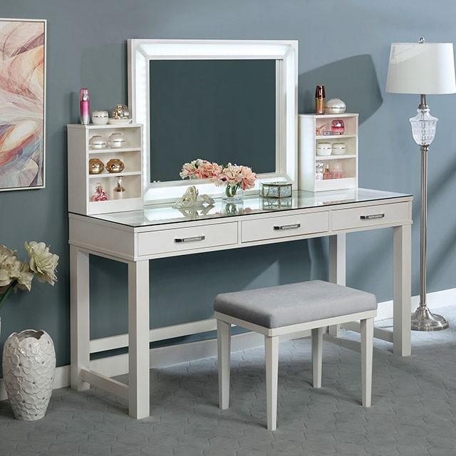 STEPHANIE Vanity Set - Premium Vanity Set from FOA East - Just $641.55! Shop now at Furniture Wholesale Plus  We are the best furniture store in Nashville, Hendersonville, Goodlettsville, Madison, Antioch, Mount Juliet, Lebanon, Gallatin, Springfield, Murfreesboro, Franklin, Brentwood