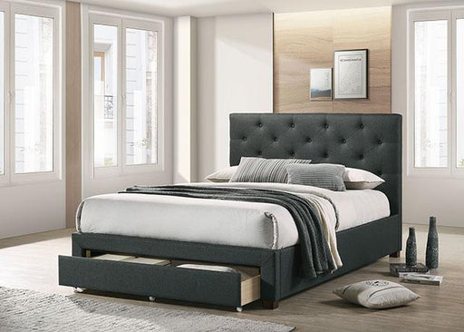 SYBELLA E.King Bed, Dark Gray - Premium Bed from FOA East - Just $583.05! Shop now at Furniture Wholesale Plus  We are the best furniture store in Nashville, Hendersonville, Goodlettsville, Madison, Antioch, Mount Juliet, Lebanon, Gallatin, Springfield, Murfreesboro, Franklin, Brentwood