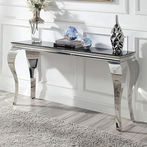 WETZIKON Sofa Table, Black - Premium Sofa Table from FOA East - Just $466.05! Shop now at Furniture Wholesale Plus  We are the best furniture store in Nashville, Hendersonville, Goodlettsville, Madison, Antioch, Mount Juliet, Lebanon, Gallatin, Springfield, Murfreesboro, Franklin, Brentwood