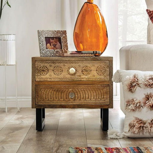 BLANCHEFLEUR Night Stand - Premium Nightstand from FOA East - Just $395.85! Shop now at Furniture Wholesale Plus  We are the best furniture store in Nashville, Hendersonville, Goodlettsville, Madison, Antioch, Mount Juliet, Lebanon, Gallatin, Springfield, Murfreesboro, Franklin, Brentwood