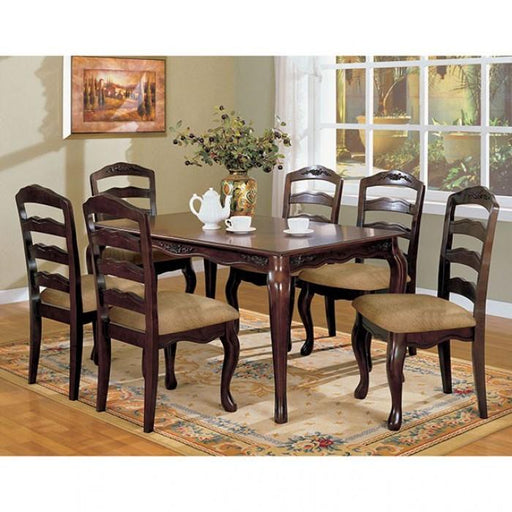TOWNSVILLE 7 Pc. Dining Table Set - Premium Dining Room Set from FOA East - Just $1376.70! Shop now at Furniture Wholesale Plus  We are the best furniture store in Nashville, Hendersonville, Goodlettsville, Madison, Antioch, Mount Juliet, Lebanon, Gallatin, Springfield, Murfreesboro, Franklin, Brentwood
