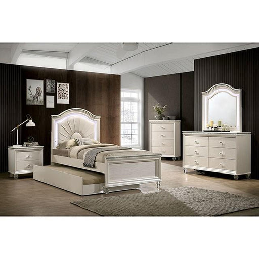 ALLIE Twin Bed - Premium Youth Bed from FOA East - Just $602.55! Shop now at Furniture Wholesale Plus  We are the best furniture store in Nashville, Hendersonville, Goodlettsville, Madison, Antioch, Mount Juliet, Lebanon, Gallatin, Springfield, Murfreesboro, Franklin, Brentwood