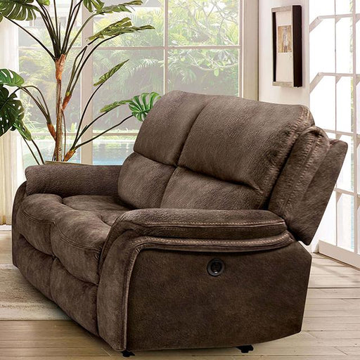 HENRICUS Loveseat, Dark Brown - Premium Loveseat from FOA East - Just $988.65! Shop now at Furniture Wholesale Plus  We are the best furniture store in Nashville, Hendersonville, Goodlettsville, Madison, Antioch, Mount Juliet, Lebanon, Gallatin, Springfield, Murfreesboro, Franklin, Brentwood