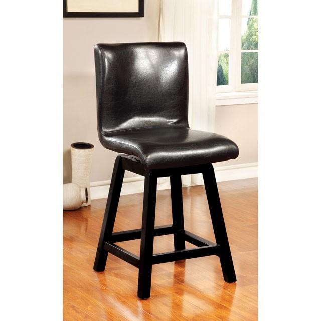 HURLEY Black Counter Ht. Chair (2/CTN) - Premium Dining Chair from FOA East - Just $312! Shop now at Furniture Wholesale Plus  We are the best furniture store in Nashville, Hendersonville, Goodlettsville, Madison, Antioch, Mount Juliet, Lebanon, Gallatin, Springfield, Murfreesboro, Franklin, Brentwood