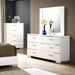 Malte White Dresser - Premium Dresser from FOA East - Just $780! Shop now at Furniture Wholesale Plus  We are the best furniture store in Nashville, Hendersonville, Goodlettsville, Madison, Antioch, Mount Juliet, Lebanon, Gallatin, Springfield, Murfreesboro, Franklin, Brentwood