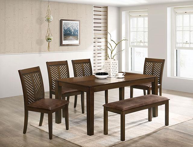 GARNETT Dining Table - Premium Dining Table from FOA East - Just $269.10! Shop now at Furniture Wholesale Plus  We are the best furniture store in Nashville, Hendersonville, Goodlettsville, Madison, Antioch, Mount Juliet, Lebanon, Gallatin, Springfield, Murfreesboro, Franklin, Brentwood