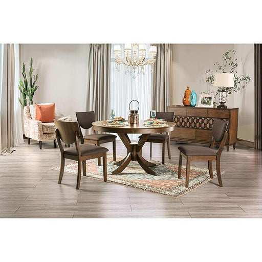 MARINA Round Dining Table - Premium Dining Table from FOA East - Just $466.05! Shop now at Furniture Wholesale Plus  We are the best furniture store in Nashville, Hendersonville, Goodlettsville, Madison, Antioch, Mount Juliet, Lebanon, Gallatin, Springfield, Murfreesboro, Franklin, Brentwood