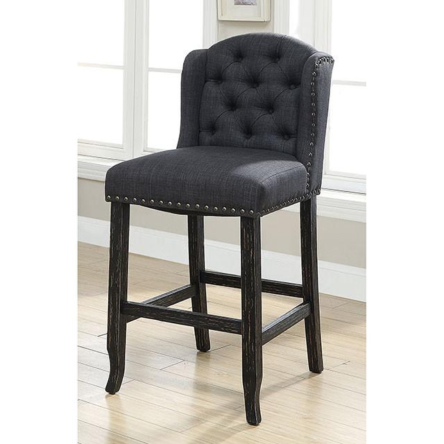 SANIA Bar Ht. Wingback Chair (2/CTN) - Premium Barstool from FOA East - Just $487.50! Shop now at Furniture Wholesale Plus  We are the best furniture store in Nashville, Hendersonville, Goodlettsville, Madison, Antioch, Mount Juliet, Lebanon, Gallatin, Springfield, Murfreesboro, Franklin, Brentwood