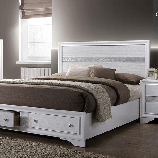 Chrissy White Queen Bed - Premium Bed from FOA East - Just $466.05! Shop now at Furniture Wholesale Plus  We are the best furniture store in Nashville, Hendersonville, Goodlettsville, Madison, Antioch, Mount Juliet, Lebanon, Gallatin, Springfield, Murfreesboro, Franklin, Brentwood