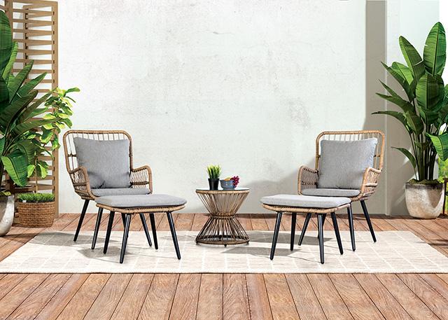 Chandu 6 Pc. Conversation Set - Premium Outdoor Seating Set from FOA East - Just $446.55! Shop now at Furniture Wholesale Plus  We are the best furniture store in Nashville, Hendersonville, Goodlettsville, Madison, Antioch, Mount Juliet, Lebanon, Gallatin, Springfield, Murfreesboro, Franklin, Brentwood