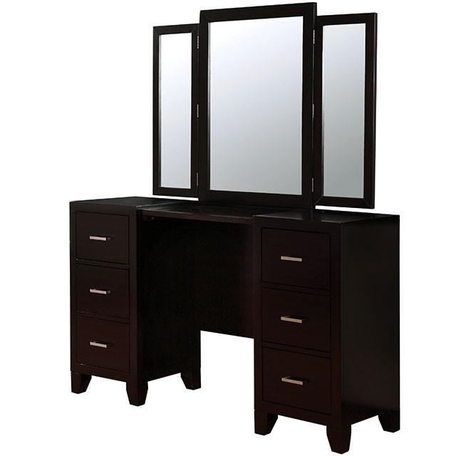 Enrico Espresso Vanity w/ Stool - Premium Barstool from FOA East - Just $713.70! Shop now at Furniture Wholesale Plus  We are the best furniture store in Nashville, Hendersonville, Goodlettsville, Madison, Antioch, Mount Juliet, Lebanon, Gallatin, Springfield, Murfreesboro, Franklin, Brentwood