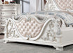 ESPARANZA Cal.King Bed, Pearl White - Premium Bed from FOA East - Just $1363.05! Shop now at Furniture Wholesale Plus  We are the best furniture store in Nashville, Hendersonville, Goodlettsville, Madison, Antioch, Mount Juliet, Lebanon, Gallatin, Springfield, Murfreesboro, Franklin, Brentwood