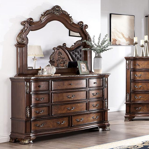 ESPARANZA Dresser, Brown Cherry - Premium Dresser from FOA East - Just $1170! Shop now at Furniture Wholesale Plus  We are the best furniture store in Nashville, Hendersonville, Goodlettsville, Madison, Antioch, Mount Juliet, Lebanon, Gallatin, Springfield, Murfreesboro, Franklin, Brentwood