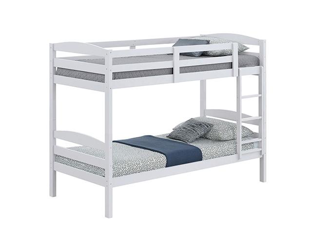 Finsbury Twin Twin Bunk Bed - Premium Bunk Bed from FOA East - Just $329.55! Shop now at Furniture Wholesale Plus  We are the best furniture store in Nashville, Hendersonville, Goodlettsville, Madison, Antioch, Mount Juliet, Lebanon, Gallatin, Springfield, Murfreesboro, Franklin, Brentwood