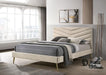 VIVAR Cal.King Bed, Beige - Premium Bed from FOA East - Just $524.55! Shop now at Furniture Wholesale Plus  We are the best furniture store in Nashville, Hendersonville, Goodlettsville, Madison, Antioch, Mount Juliet, Lebanon, Gallatin, Springfield, Murfreesboro, Franklin, Brentwood