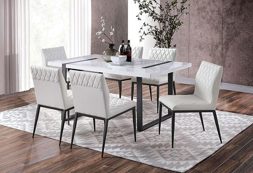 ALESSIA Dining Table - Premium Dining Table from FOA East - Just $622.05! Shop now at Furniture Wholesale Plus  We are the best furniture store in Nashville, Hendersonville, Goodlettsville, Madison, Antioch, Mount Juliet, Lebanon, Gallatin, Springfield, Murfreesboro, Franklin, Brentwood