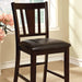 Bridgette II Espresso Counter Ht. Chair (2/CTN) - Premium Dining Chair from FOA East - Just $198.90! Shop now at Furniture Wholesale Plus  We are the best furniture store in Nashville, Hendersonville, Goodlettsville, Madison, Antioch, Mount Juliet, Lebanon, Gallatin, Springfield, Murfreesboro, Franklin, Brentwood