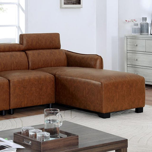 HOLMESTRAND Sectional, Brown - Premium Sectional from FOA East - Just $1405.95! Shop now at Furniture Wholesale Plus  We are the best furniture store in Nashville, Hendersonville, Goodlettsville, Madison, Antioch, Mount Juliet, Lebanon, Gallatin, Springfield, Murfreesboro, Franklin, Brentwood