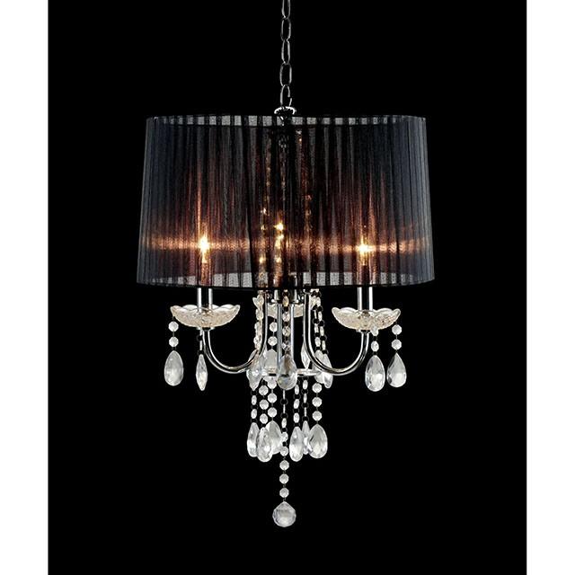 Jada Black Ceiling Lamp - Premium Ceiling Lamp from FOA East - Just $134.55! Shop now at Furniture Wholesale Plus  We are the best furniture store in Nashville, Hendersonville, Goodlettsville, Madison, Antioch, Mount Juliet, Lebanon, Gallatin, Springfield, Murfreesboro, Franklin, Brentwood