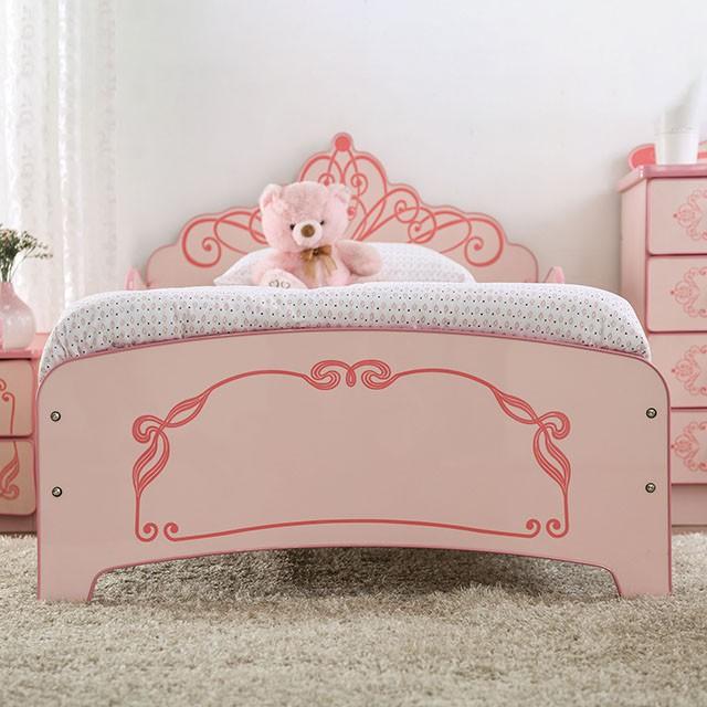 PRINCESS CROWN SINGLE BED Twin Bed - Premium Bed from FOA East - Just $388.05! Shop now at Furniture Wholesale Plus  We are the best furniture store in Nashville, Hendersonville, Goodlettsville, Madison, Antioch, Mount Juliet, Lebanon, Gallatin, Springfield, Murfreesboro, Franklin, Brentwood