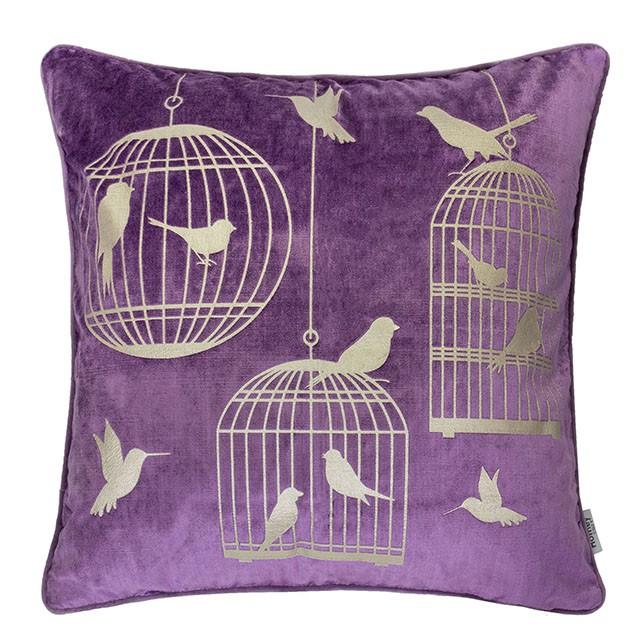 Rina Purple 20" X 20" Pillow, Purple - Premium Pillow from FOA East - Just $76.05! Shop now at Furniture Wholesale Plus  We are the best furniture store in Nashville, Hendersonville, Goodlettsville, Madison, Antioch, Mount Juliet, Lebanon, Gallatin, Springfield, Murfreesboro, Franklin, Brentwood