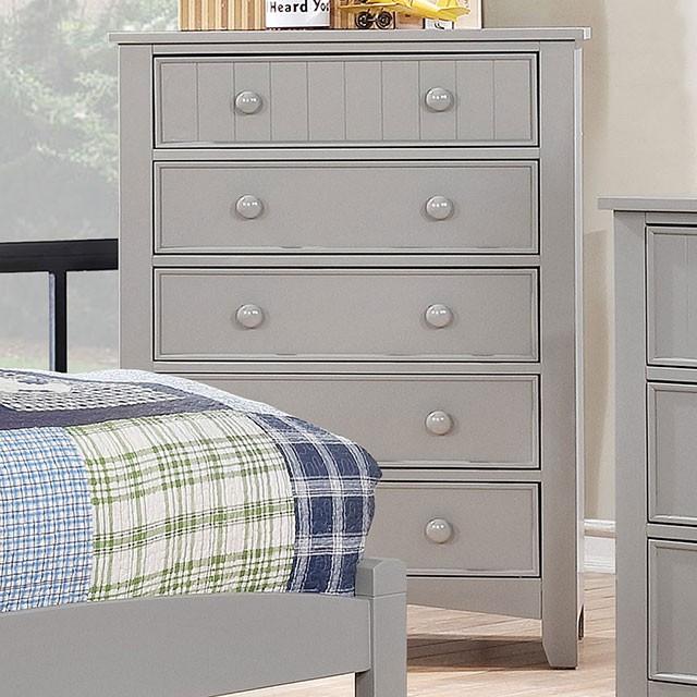 Caren Gray Chest - Premium Chest from FOA East - Just $446.55! Shop now at Furniture Wholesale Plus  We are the best furniture store in Nashville, Hendersonville, Goodlettsville, Madison, Antioch, Mount Juliet, Lebanon, Gallatin, Springfield, Murfreesboro, Franklin, Brentwood