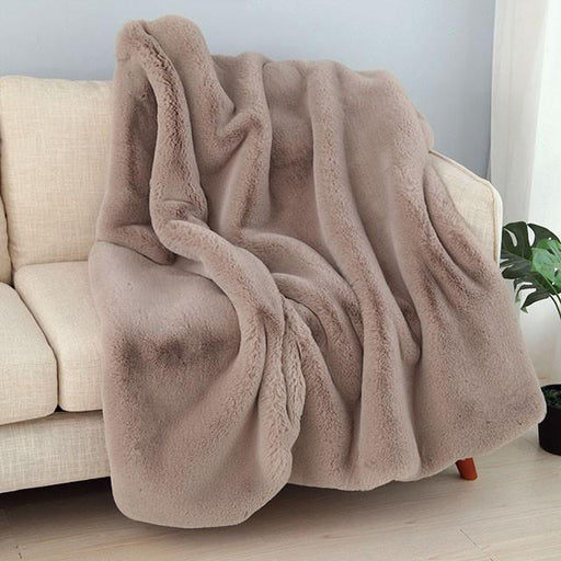 Caparica Blush Throw, Blush - Premium Throw from FOA East - Just $154.05! Shop now at Furniture Wholesale Plus  We are the best furniture store in Nashville, Hendersonville, Goodlettsville, Madison, Antioch, Mount Juliet, Lebanon, Gallatin, Springfield, Murfreesboro, Franklin, Brentwood