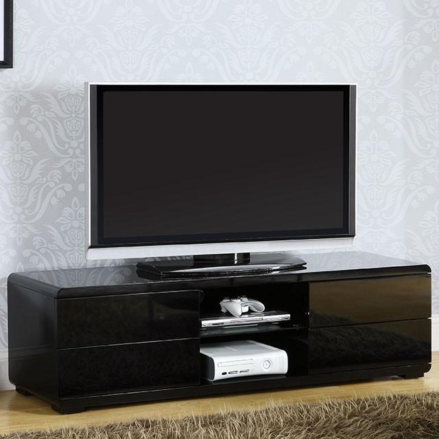 Cerro Black 59" TV Console, Black - Premium TV Stand from FOA East - Just $583.05! Shop now at Furniture Wholesale Plus  We are the best furniture store in Nashville, Hendersonville, Goodlettsville, Madison, Antioch, Mount Juliet, Lebanon, Gallatin, Springfield, Murfreesboro, Franklin, Brentwood