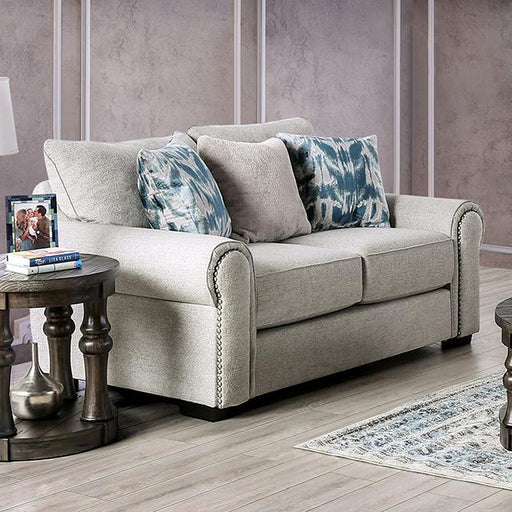 LAREDO Loveseat, Beige - Premium Loveseat from FOA East - Just $1306.50! Shop now at Furniture Wholesale Plus  We are the best furniture store in Nashville, Hendersonville, Goodlettsville, Madison, Antioch, Mount Juliet, Lebanon, Gallatin, Springfield, Murfreesboro, Franklin, Brentwood