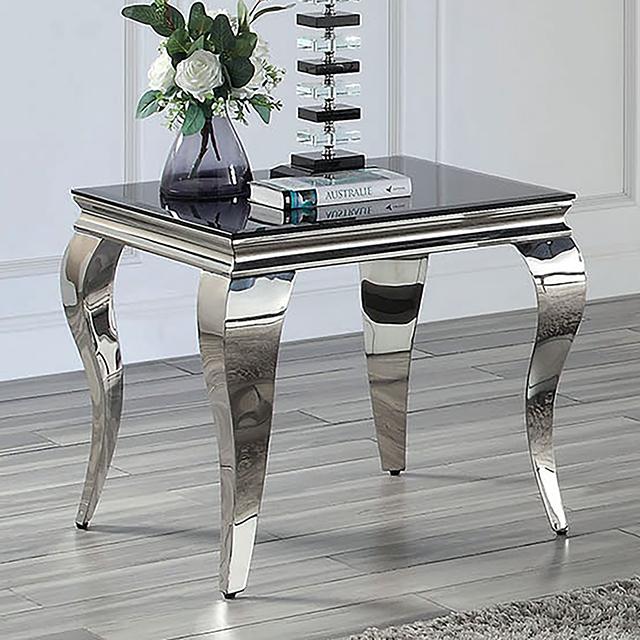 WETZIKON End Table, Black - Premium End Table from FOA East - Just $290.55! Shop now at Furniture Wholesale Plus  We are the best furniture store in Nashville, Hendersonville, Goodlettsville, Madison, Antioch, Mount Juliet, Lebanon, Gallatin, Springfield, Murfreesboro, Franklin, Brentwood