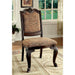 BELLAGIO Brown Cherry/Pattern Fabric Side Chair (2/CTN) - Premium Chair from FOA East - Just $507! Shop now at Furniture Wholesale Plus  We are the best furniture store in Nashville, Hendersonville, Goodlettsville, Madison, Antioch, Mount Juliet, Lebanon, Gallatin, Springfield, Murfreesboro, Franklin, Brentwood