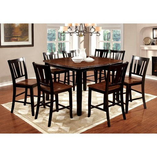 DOVER II Black/Cherry Counter Ht. Table w/ 16" Leaf - Premium Dining Table from FOA East - Just $442.65! Shop now at Furniture Wholesale Plus  We are the best furniture store in Nashville, Hendersonville, Goodlettsville, Madison, Antioch, Mount Juliet, Lebanon, Gallatin, Springfield, Murfreesboro, Franklin, Brentwood