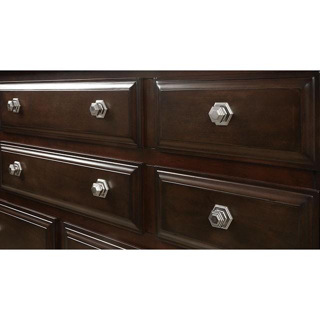 Litchville Brown Cherry Dresser - Premium Dresser from FOA East - Just $799.50! Shop now at Furniture Wholesale Plus  We are the best furniture store in Nashville, Hendersonville, Goodlettsville, Madison, Antioch, Mount Juliet, Lebanon, Gallatin, Springfield, Murfreesboro, Franklin, Brentwood