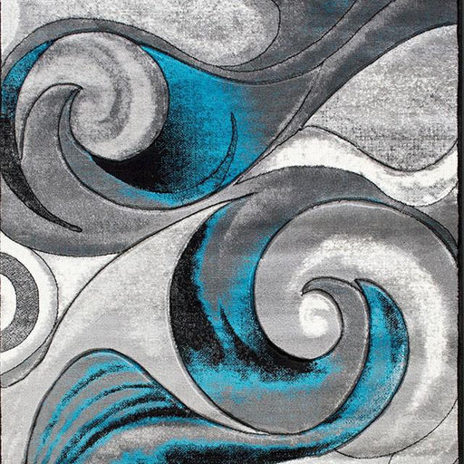 Niksar Turquoise 5' X 7' Area Rug - Premium Rug from FOA East - Just $154.05! Shop now at Furniture Wholesale Plus  We are the best furniture store in Nashville, Hendersonville, Goodlettsville, Madison, Antioch, Mount Juliet, Lebanon, Gallatin, Springfield, Murfreesboro, Franklin, Brentwood