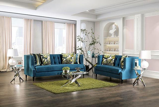 AZULETTI Loveseat - Premium Loveseat from FOA East - Just $1560! Shop now at Furniture Wholesale Plus  We are the best furniture store in Nashville, Hendersonville, Goodlettsville, Madison, Antioch, Mount Juliet, Lebanon, Gallatin, Springfield, Murfreesboro, Franklin, Brentwood