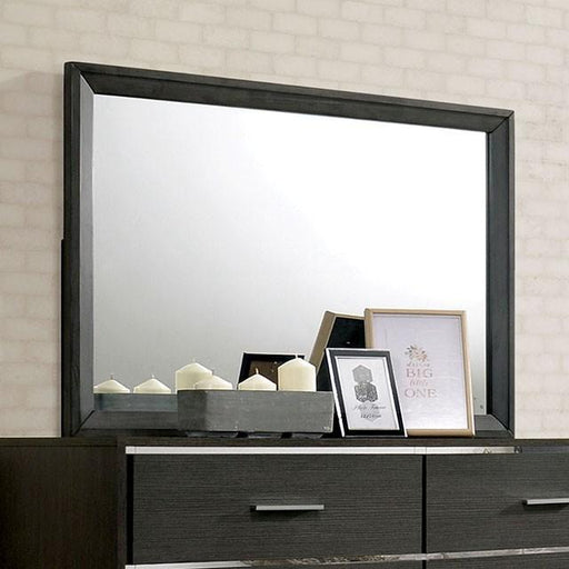 Camryn Warm Gray Mirror - Premium Mirror from FOA East - Just $97.50! Shop now at Furniture Wholesale Plus  We are the best furniture store in Nashville, Hendersonville, Goodlettsville, Madison, Antioch, Mount Juliet, Lebanon, Gallatin, Springfield, Murfreesboro, Franklin, Brentwood