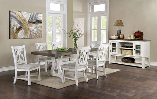 AULETTA Dining Table, Gray - Premium Dining Table from FOA East - Just $661.05! Shop now at Furniture Wholesale Plus  We are the best furniture store in Nashville, Hendersonville, Goodlettsville, Madison, Antioch, Mount Juliet, Lebanon, Gallatin, Springfield, Murfreesboro, Franklin, Brentwood