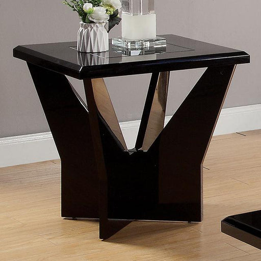 DUBENDORF End Table, Black - Premium End Table from FOA East - Just $310.05! Shop now at Furniture Wholesale Plus  We are the best furniture store in Nashville, Hendersonville, Goodlettsville, Madison, Antioch, Mount Juliet, Lebanon, Gallatin, Springfield, Murfreesboro, Franklin, Brentwood