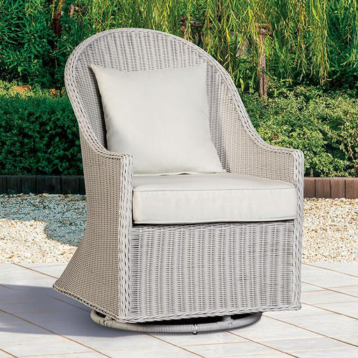 Tomohon Swivel Wicker Chair - Premium Outdoor Seating from FOA East - Just $368.55! Shop now at Furniture Wholesale Plus  We are the best furniture store in Nashville, Hendersonville, Goodlettsville, Madison, Antioch, Mount Juliet, Lebanon, Gallatin, Springfield, Murfreesboro, Franklin, Brentwood