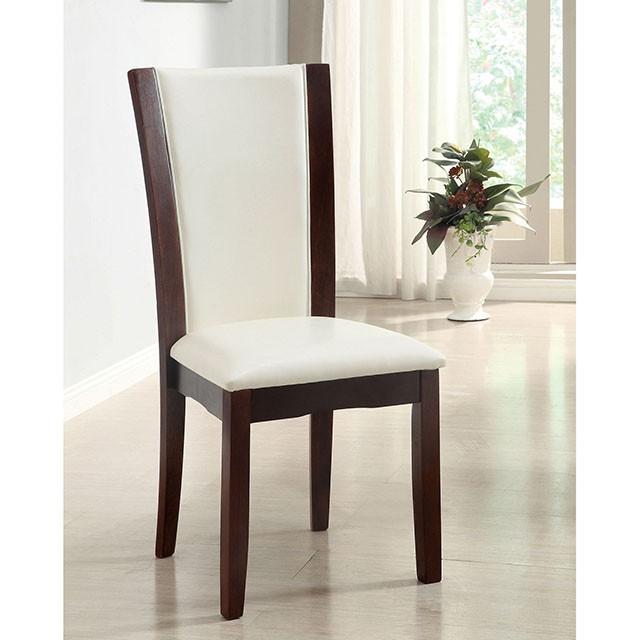 Manhattan I Brown Cherry Dining Table - Premium Dining Table from FOA East - Just $466.05! Shop now at Furniture Wholesale Plus  We are the best furniture store in Nashville, Hendersonville, Goodlettsville, Madison, Antioch, Mount Juliet, Lebanon, Gallatin, Springfield, Murfreesboro, Franklin, Brentwood