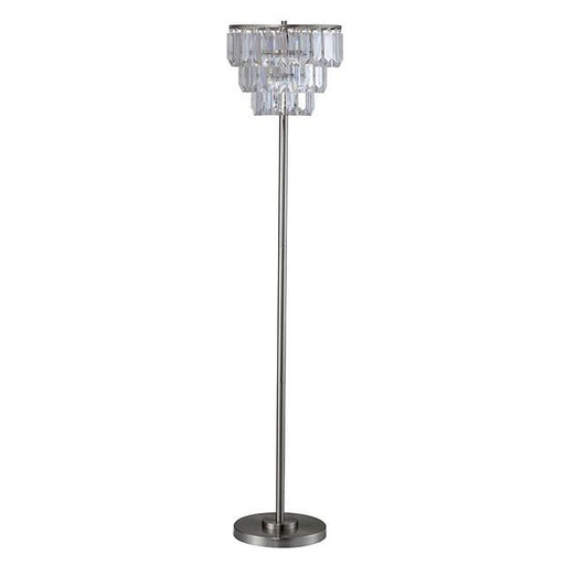 Meg Clear Floor Lamp - Premium Floor Lamp from FOA East - Just $154.05! Shop now at Furniture Wholesale Plus  We are the best furniture store in Nashville, Hendersonville, Goodlettsville, Madison, Antioch, Mount Juliet, Lebanon, Gallatin, Springfield, Murfreesboro, Franklin, Brentwood