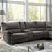 CERELIA Power Sectional, Gray - Premium Sectional from FOA East - Just $2470.65! Shop now at Furniture Wholesale Plus  We are the best furniture store in Nashville, Hendersonville, Goodlettsville, Madison, Antioch, Mount Juliet, Lebanon, Gallatin, Springfield, Murfreesboro, Franklin, Brentwood