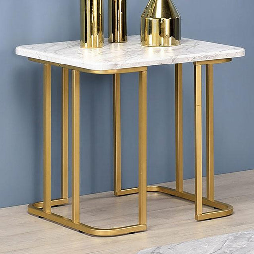 CALISTA End Table - Premium End Table from FOA East - Just $171.60! Shop now at Furniture Wholesale Plus  We are the best furniture store in Nashville, Hendersonville, Goodlettsville, Madison, Antioch, Mount Juliet, Lebanon, Gallatin, Springfield, Murfreesboro, Franklin, Brentwood