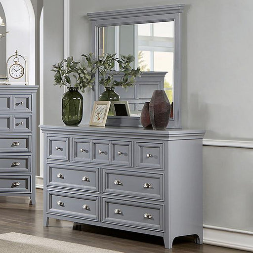 CASTLILE Dresser, Gray - Premium Dresser from FOA East - Just $682.50! Shop now at Furniture Wholesale Plus  We are the best furniture store in Nashville, Hendersonville, Goodlettsville, Madison, Antioch, Mount Juliet, Lebanon, Gallatin, Springfield, Murfreesboro, Franklin, Brentwood