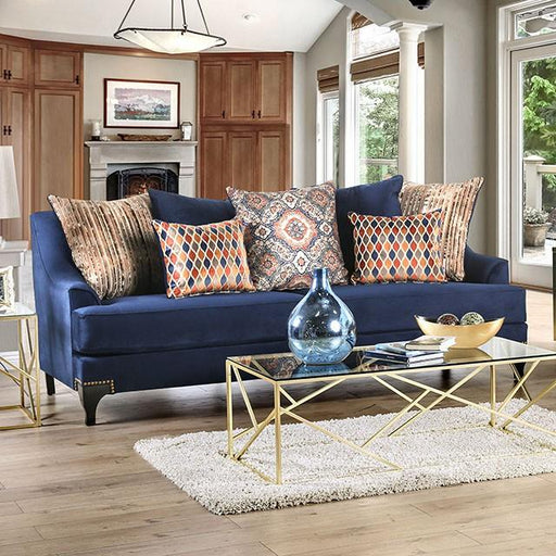 Sisseton Navy Sofa - Premium Sofa from FOA East - Just $1655.55! Shop now at Furniture Wholesale Plus  We are the best furniture store in Nashville, Hendersonville, Goodlettsville, Madison, Antioch, Mount Juliet, Lebanon, Gallatin, Springfield, Murfreesboro, Franklin, Brentwood