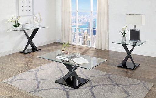 XANTHUS Coffee Table, Black - Premium Coffee Table from FOA East - Just $407.55! Shop now at Furniture Wholesale Plus  We are the best furniture store in Nashville, Hendersonville, Goodlettsville, Madison, Antioch, Mount Juliet, Lebanon, Gallatin, Springfield, Murfreesboro, Franklin, Brentwood