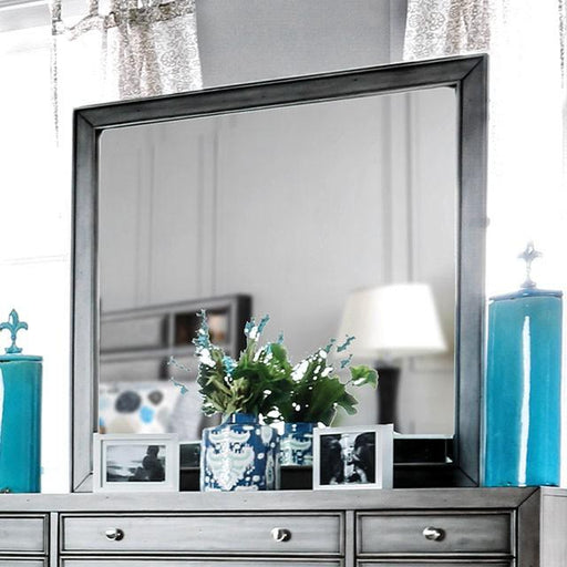 DAPHNE Gray Mirror - Premium Mirror from FOA East - Just $150.15! Shop now at Furniture Wholesale Plus  We are the best furniture store in Nashville, Hendersonville, Goodlettsville, Madison, Antioch, Mount Juliet, Lebanon, Gallatin, Springfield, Murfreesboro, Franklin, Brentwood